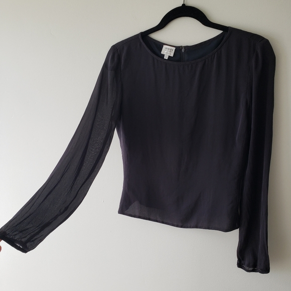 Armani Collezioni Tops - EUC Vintage Armani Silk Blouse